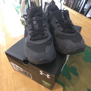Under Armour Black and Gray Athletic Shoes